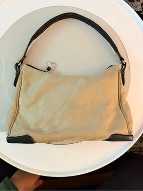 Vintage The Sak Crochet Shoulder Bag Boho Woven Knit Hobo Purse